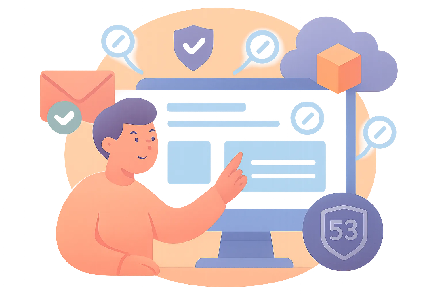 So richten Sie DKIM, SPF und DMARC in AWS Route 53 ein