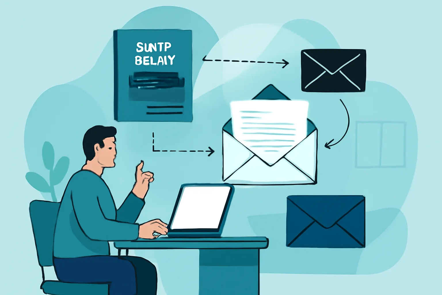 Настройка SMTP relay для транзакционной почты