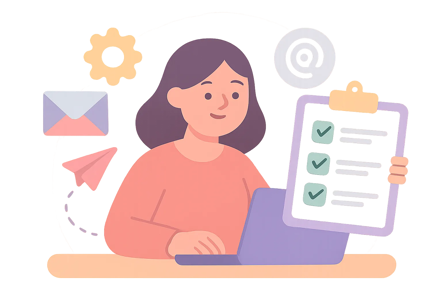 Liste de vérification de configuration des e-mails pour débutants