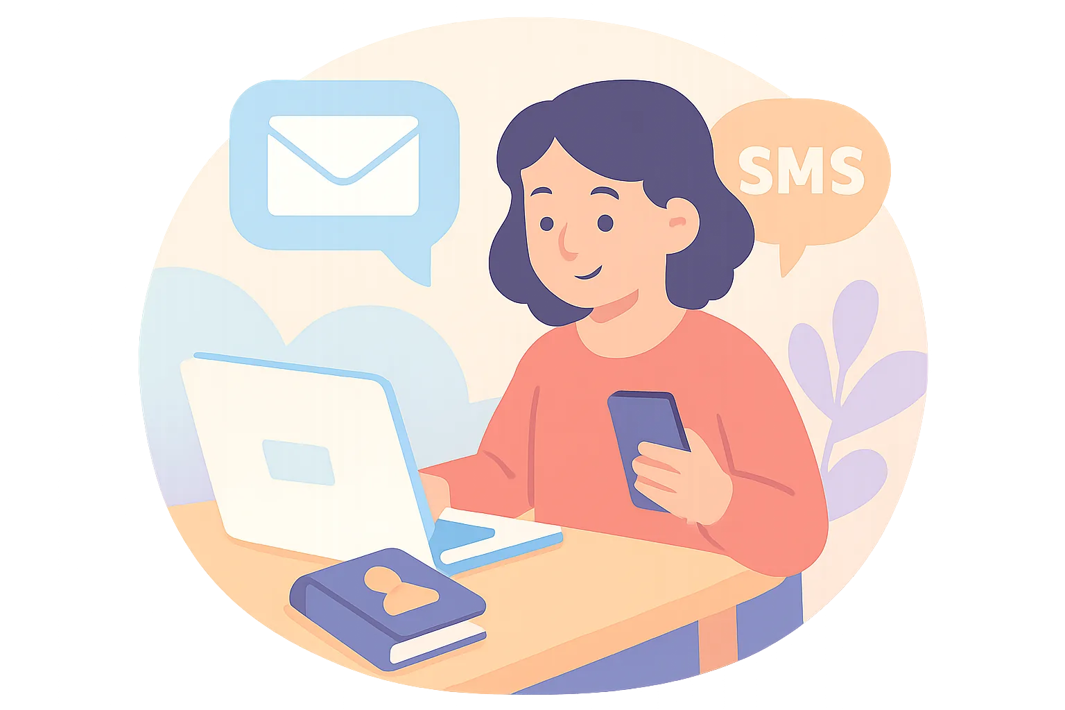 YourTrend SMS и Email из одного списка контактов